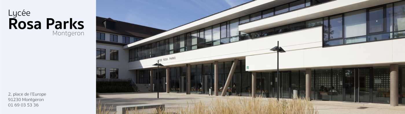 Lycée Rosa Parks de Montgeron Lycée Rosa Parks de Montgeron